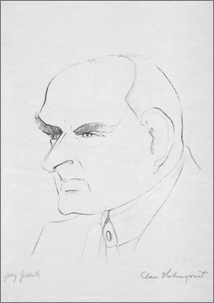 Georg Groddeck, Karikatur